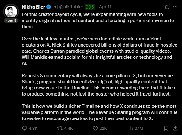 Graphic placeholder for Article 17 - intro visual about X creator payouts