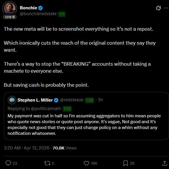 Graphic placeholder for Article 17 - critique about screenshots replacing reposts
