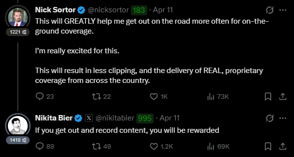 Graphic placeholder for Article 17 - original video content on X