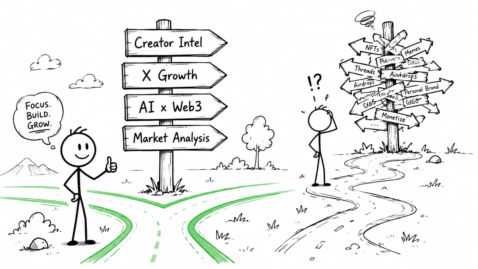 Content lanes for Web3 creators